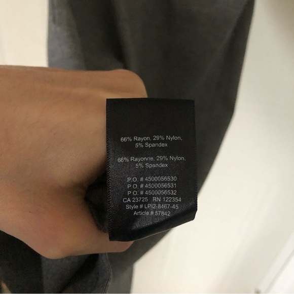 Aritzia-Talula Vandell Grey Cross Back Dress - Picture 9 of 11